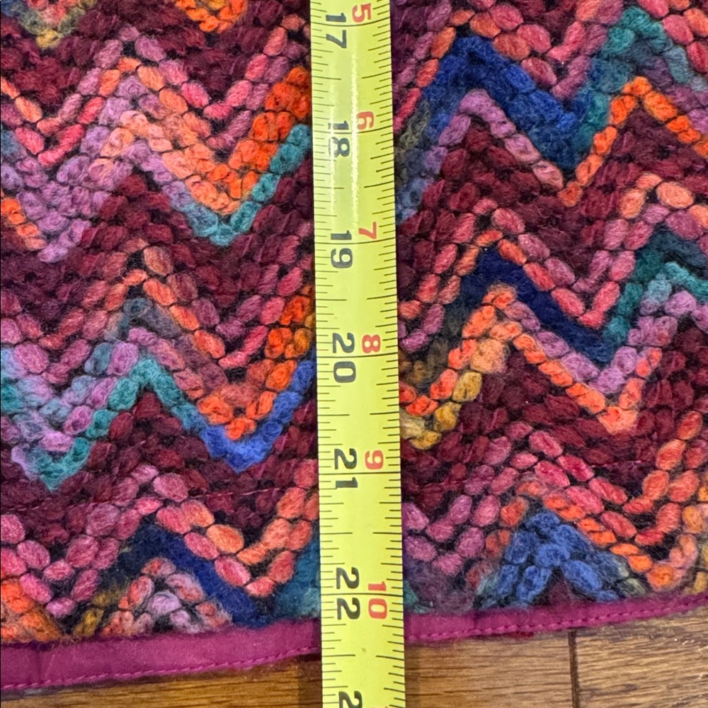 Traffic People Multicolor Chevron Pattern Top - image 8